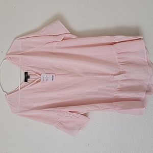 NWT Suzanne Betro Pink Top 2x